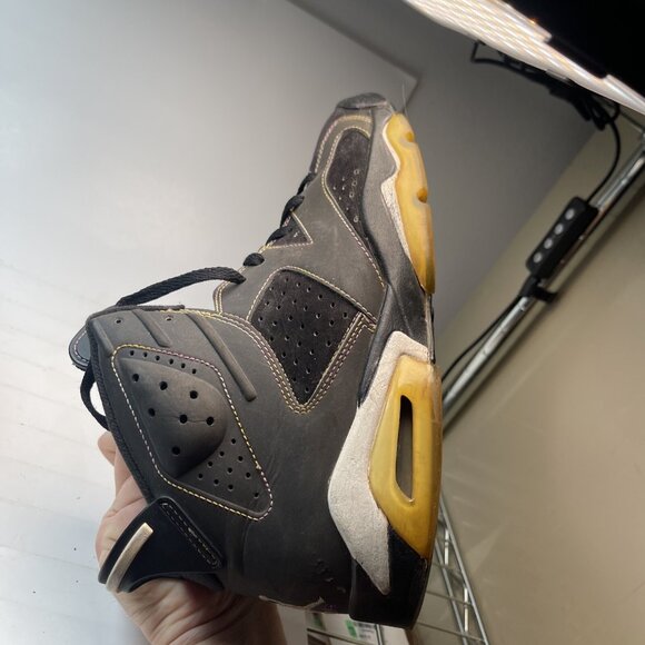 Nike Air Jordan Retro 6 VI Lakers 2010 Men’s Size 8.5 384664-002 - Picture 8 of 16